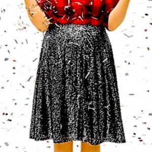 NWT Lane Bryant Sequin Midi Skirt - Size 14/16